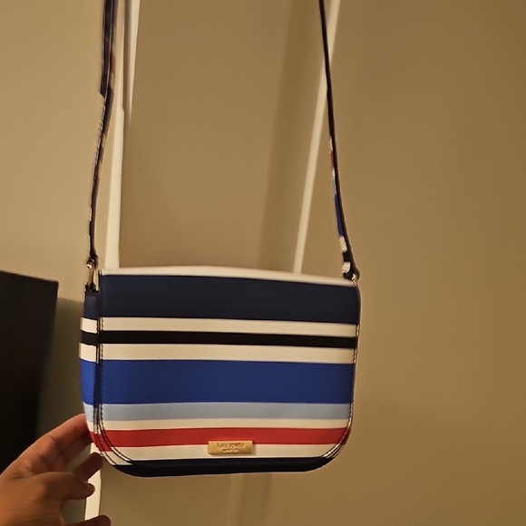 Kate Spade Multicolor Striped Crossbody Bag - Picture 1 of 8